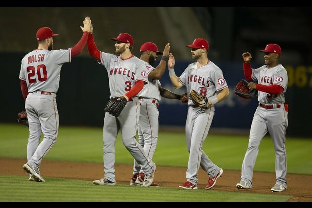 MLB roundup: Jose Suarez, Angels blank A's 1-0