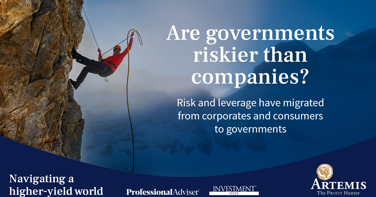 Partner Insight: Are governments starting to look riskier than corporates?