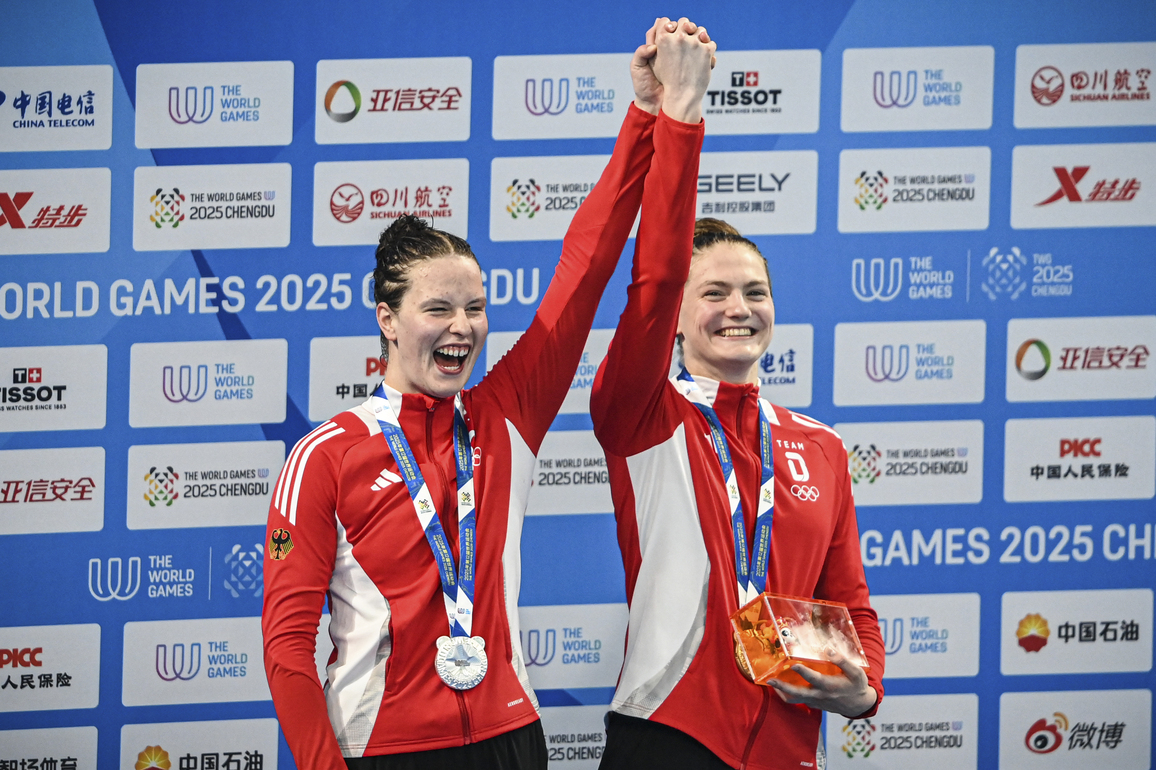 (SP)CHINA-CHENGDU-THE WORLD GAMES 2025-LIFE SAVING-WOMEN'S 50M MANIKIN CARRY-FINAL (CN)