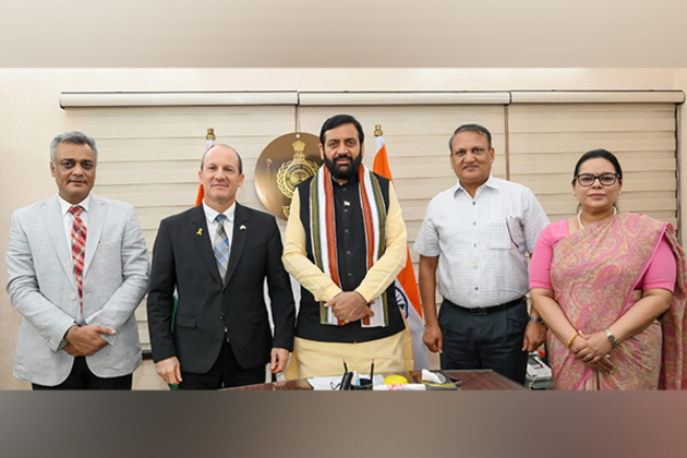 Israel envoy meets Haryana CM; talks held on innovation, agriculture, and youth empowerment