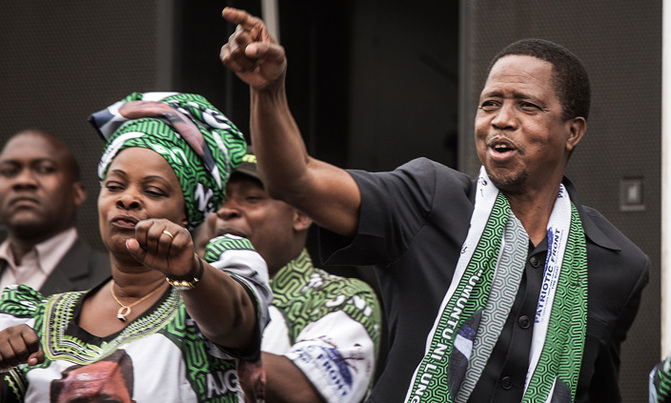 Zambia's Lungu re-elected as rival cries foul Zambia's Lungu re-elected as rival cries foul