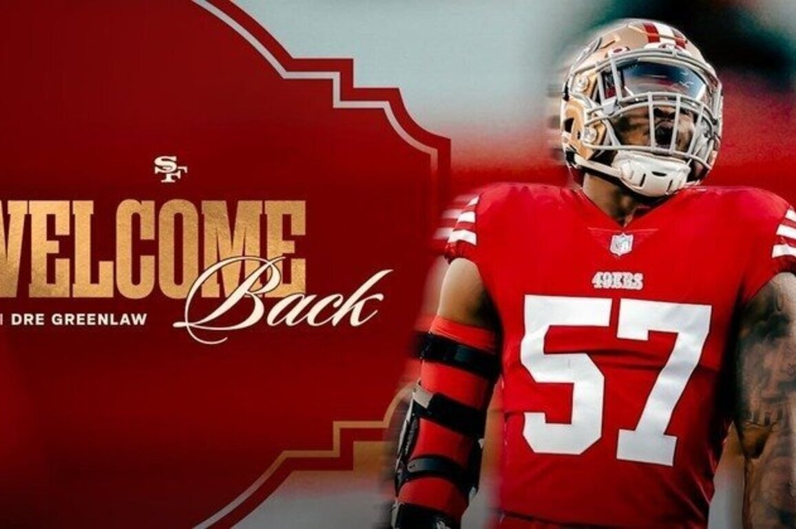 49ers Sign Linebacker Dre Greenlaw to a One-Year Deal