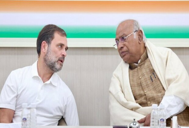 Congress President Mallikarjun Kharge holds meeting with Bihar leaders in Delhi