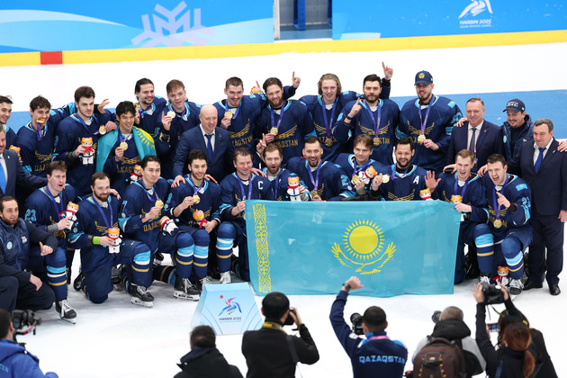 (SP)CHINA-HARBIN-ASIAN WINTER GAMES-ICE HOCKEY-MEN'S GOLD MEDAL MATCH(CN)