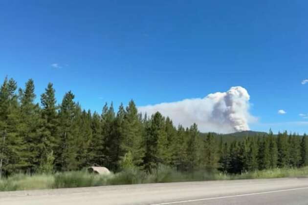 Wildfire near Princeton, B.C., prompts evacuation order for dozens of properties
