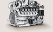 The MTU 12V 2000 series engine