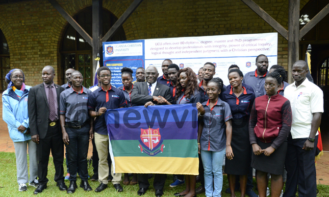 I want the overall trophy, Dr. Senyonyi tells UCU team I want the overall trophy, Dr. Senyonyi tells UCU team