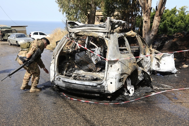 LEBANON-BAAWERTA-ISRAELI AIRSTRIKE