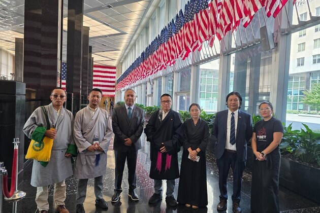 High-level meeting held with special coordinator for Tibetan issues Riley Barnes at US State Department on sacrifice of Pawo Lobga Rangzen