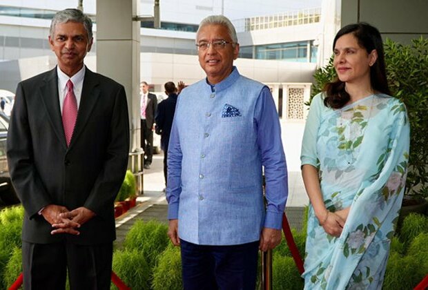 Mauritius PM Jugnauth arrives to attend PM Modi's swearing-in ceremony