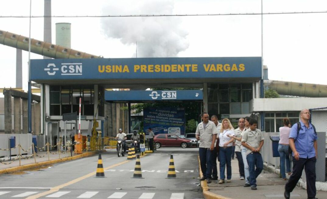 Usina Presidente Vargas da CSN em Volta Redonda (RJ)/Divulgação