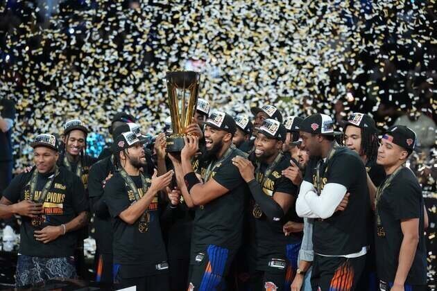 Report: Knicks won't hang banner for NBA Cup title