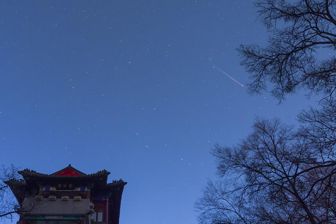 #(EcoChina) CHINA-HEILONGJIANG-LEONID METEOR SHOWER (CN)