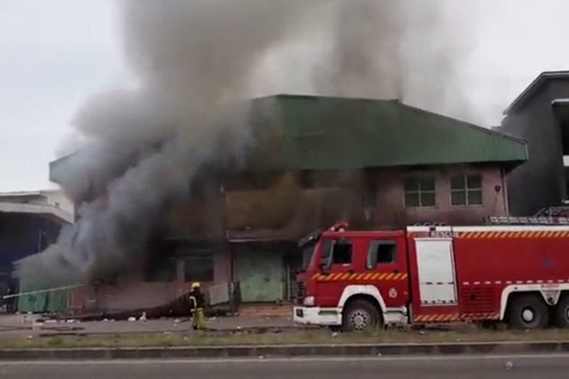 Nation&#039;s parliament set ablaze by raging protesters