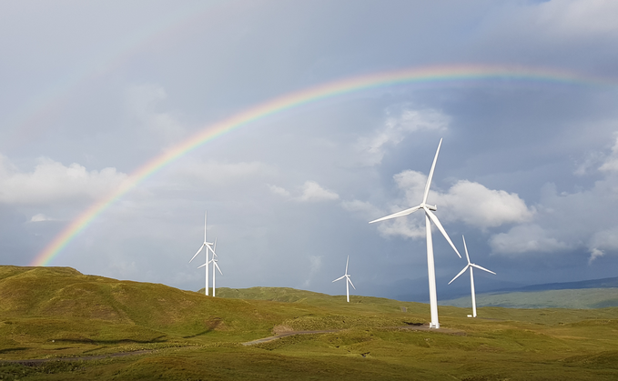 Carraig Gheal Wind Farm in West Argyll