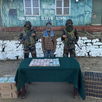Mizoram: Assam Rifles seizes foreign currency, smuggled tobacco, foreign cigarettes in Siaha; 1 individual held