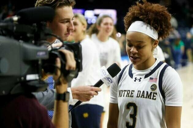 Women's Top 25 roundup: Hidalgo beats buzzer for Notre Dame to stun USC