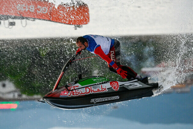Al Mulla finishes runner-up in 2nd Round of Aqua bike world championship in Italy