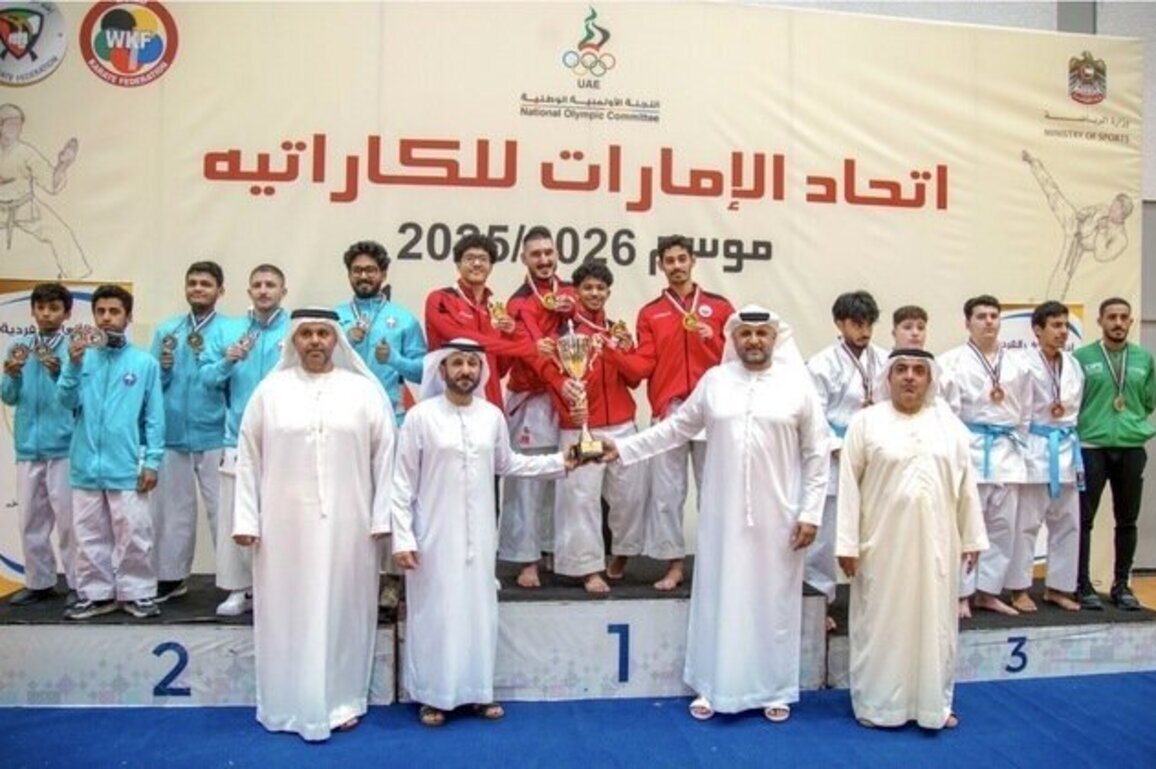 Sharjah Club dominates Karate Federation Cup for Kata