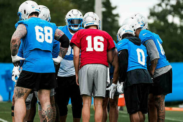Where Lions' roster stands heading into training camp
