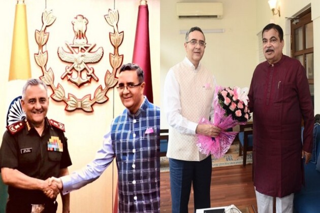 Indian envoy to Germany holds talks with CDS Chauhan and Nitin Gadkari to strengthen defence, transport ties