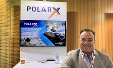 PolarX executive chairman Mark Bojanjac at the company booth at MiningNews Select Sydney