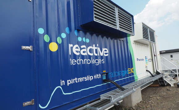 An ultracapacitor developed by Reactive for the National Grid (credit: Reactive Technologies)