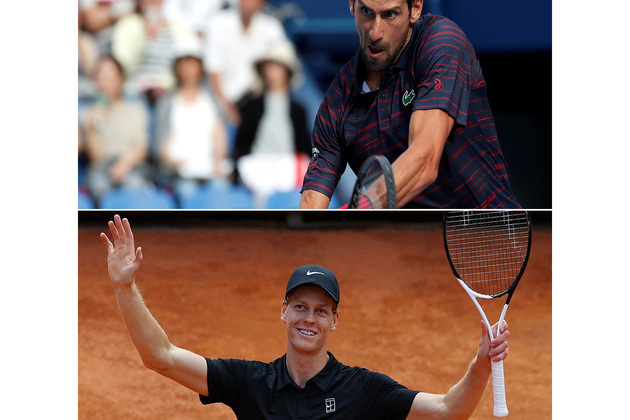 Sinner, Djokovic in opposite halves of French Open draw