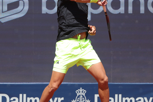 (SP)GERMANY-MUNICH-TENNIS-BMW OPEN-SEMIFINAL-BEN SHELTON VS FRANCISCO CERUNDOLO