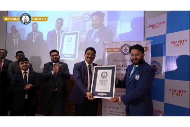 Ipca Laboratories Creates History with GUINNESS WORLD RECORDS Title for ACNE-UV Gel by Creating "Largest Card Board Box Sentence"