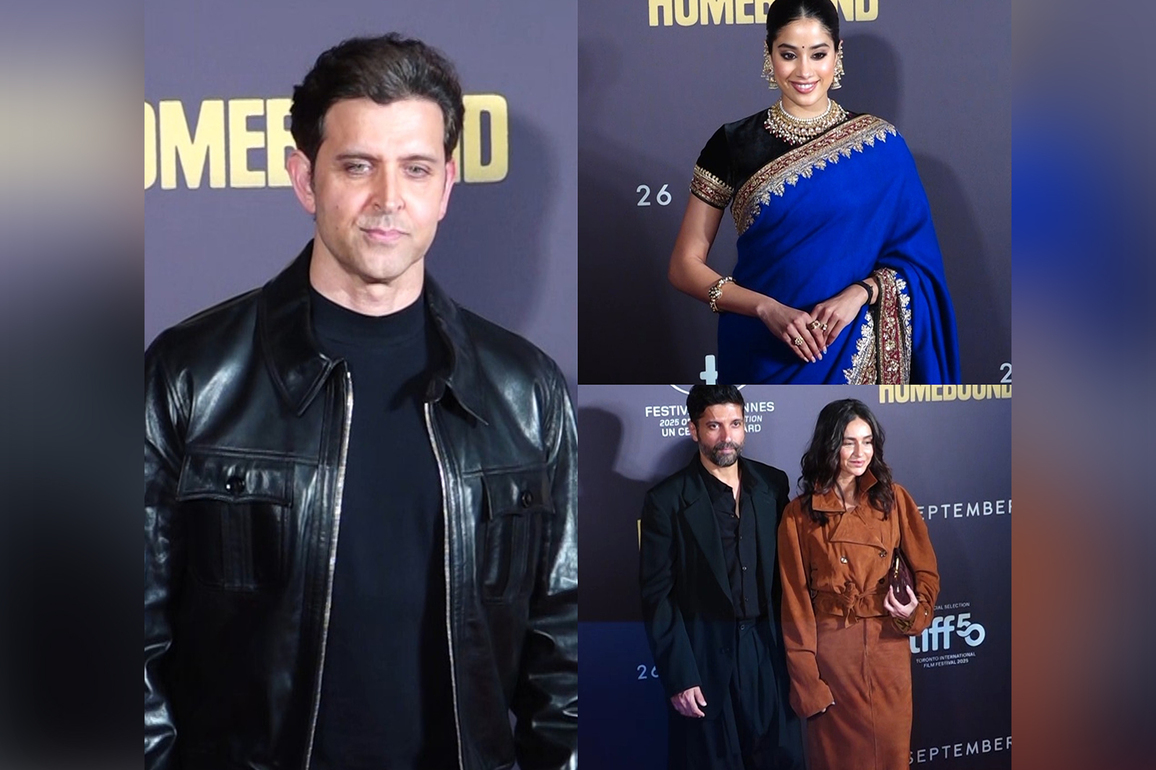 'Homebound' screening turns star-studded as Hrithik Roshan, Farhan Akhtar, Janhvi Kapoor among others attend Mumbai premiere