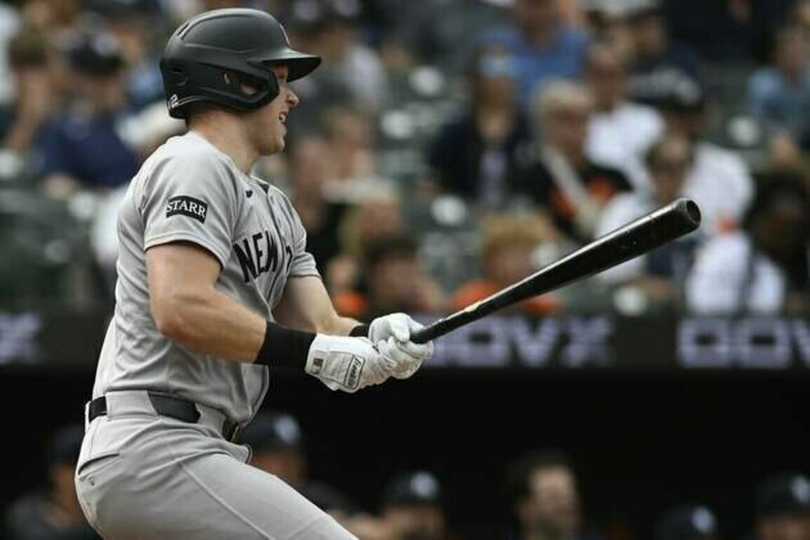 Ben Rice hammers 10th-inning slam as Yankees down Orioles