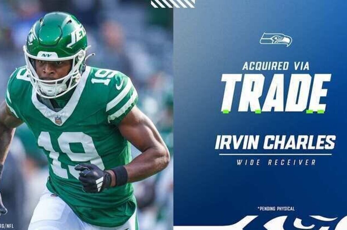 Seahawks Acquire WR Irvin Charles In Trade With Jets