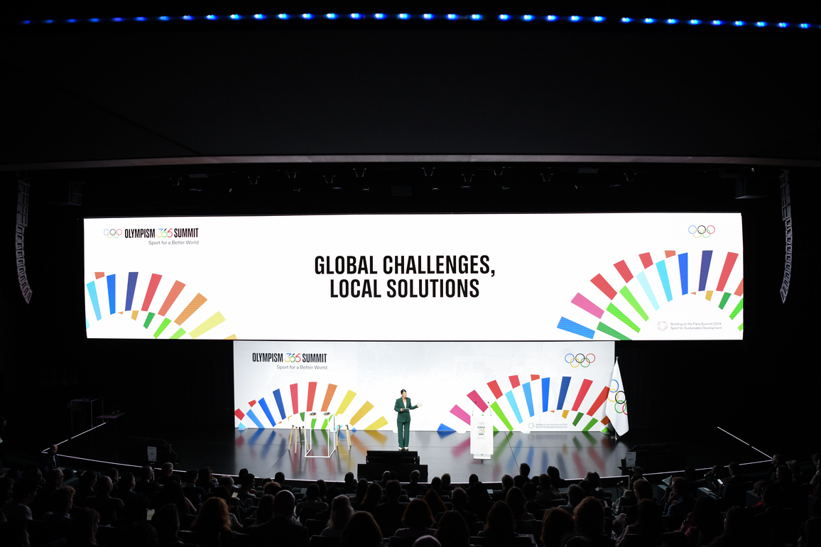 (SP)SWITZERLAND-LAUSANNE-OLYMPISM365 SUMMIT