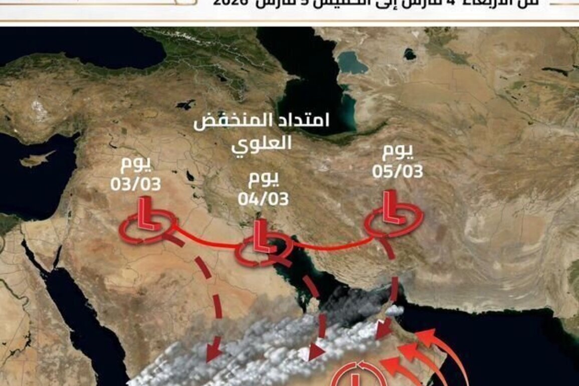 Low-pressure trough, cold air mass will affect UAE from 4 to 5 March: NCM