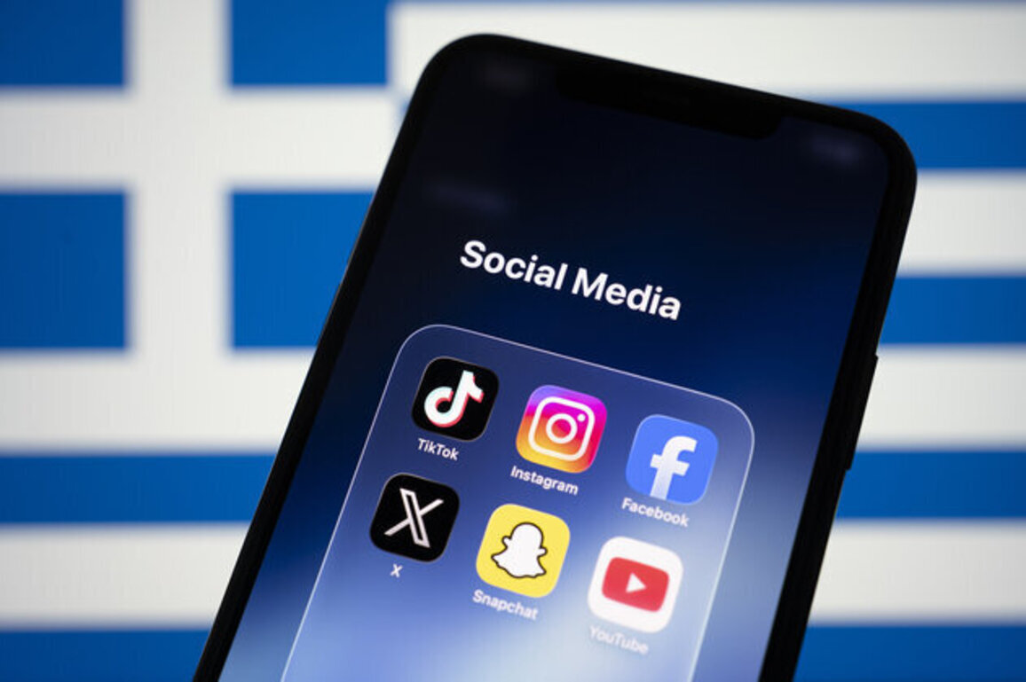 Greece to ban social media for under-15s from 2027, PM says