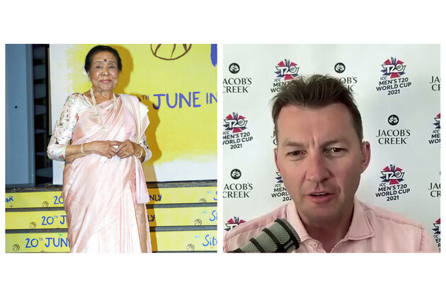 When Australian cricketer Brett Lee collaborated with Asha Bhosle on song 'You're the One for Me'