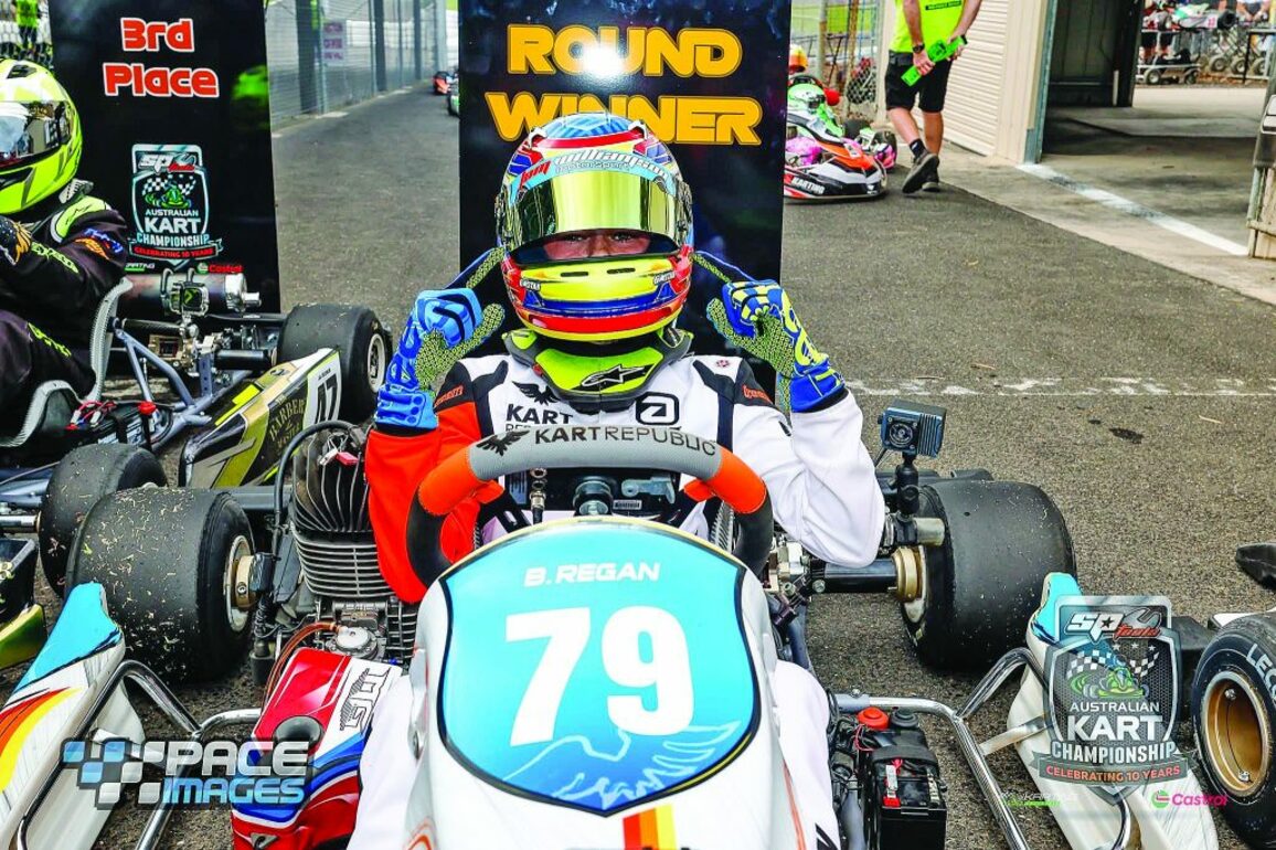 Braxton is right on track for go-kart success  The Western Weekender