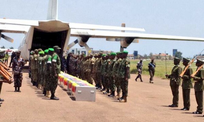 UPDF loses 10 soldiers in Somalia attack UPDF loses 10 soldiers in Somalia attack