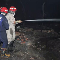 Delhi: Fire breaks out in slum near Punjabi Bagh, no injuries reported