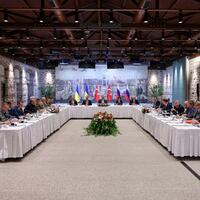 (SpotNews)TRKIYE-ISTANBUL-RUSSIA-UKRAINE-MEETING