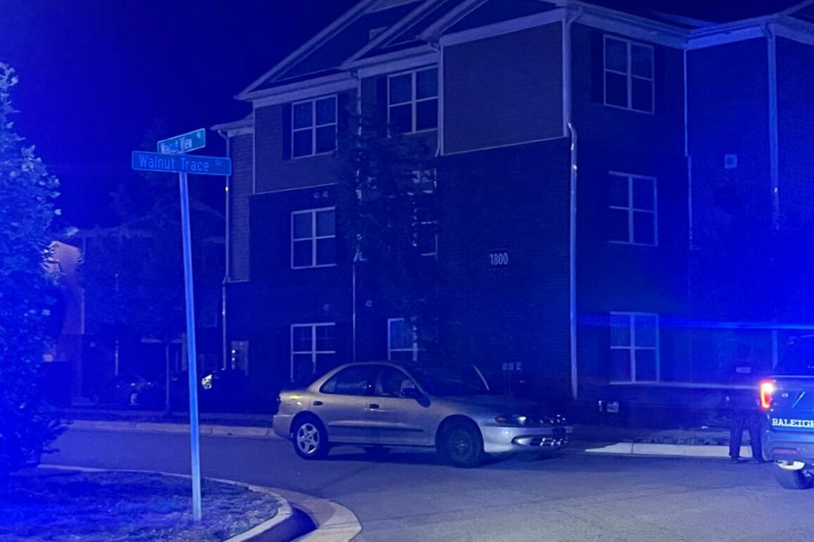 Car hit by gunshot during argument near Raleigh apartment complex, police say