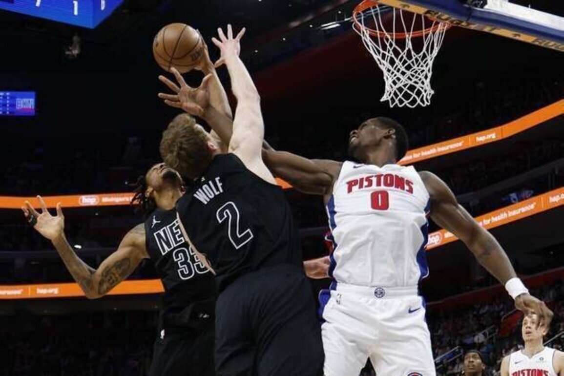 All-Stars Jalen Duren, Cade Cunningham power Pistons' rout of Nets