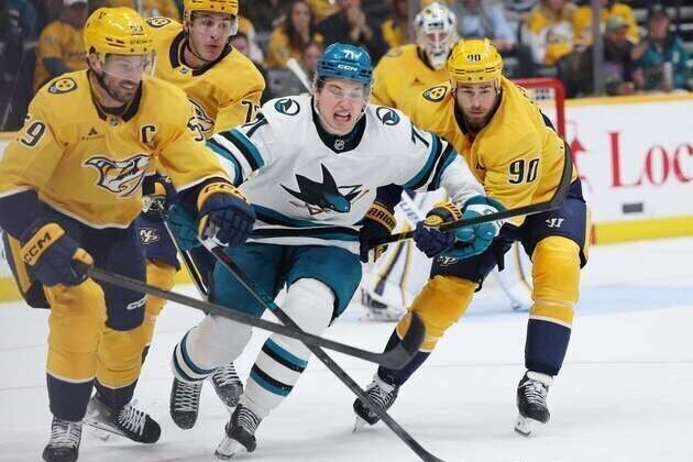 Sharks outlast Predators in key Western Conference matchup