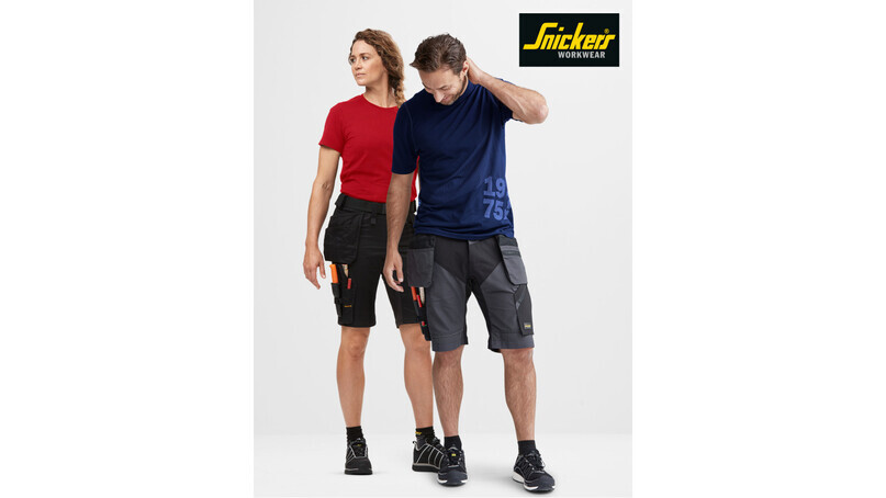 Snickers Workwear Stretch Shorts or Street Smart Comfort this Summer