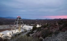 Shaft 10 at the Resolution Copper project in Nevada, US