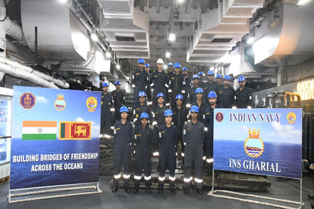 Indian Navy delivers Bailey Bridges to support Sri Lanka's post cyclone Ditwah reconstruction