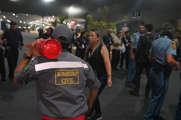 BRAZIL-BELEM-COP30-FIRE