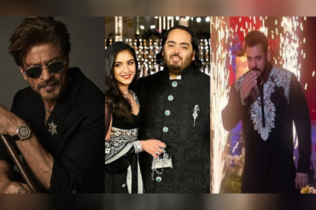 SRK, Salman Khan wish Anant Ambani-Radhika Merchant on first wedding anniversary