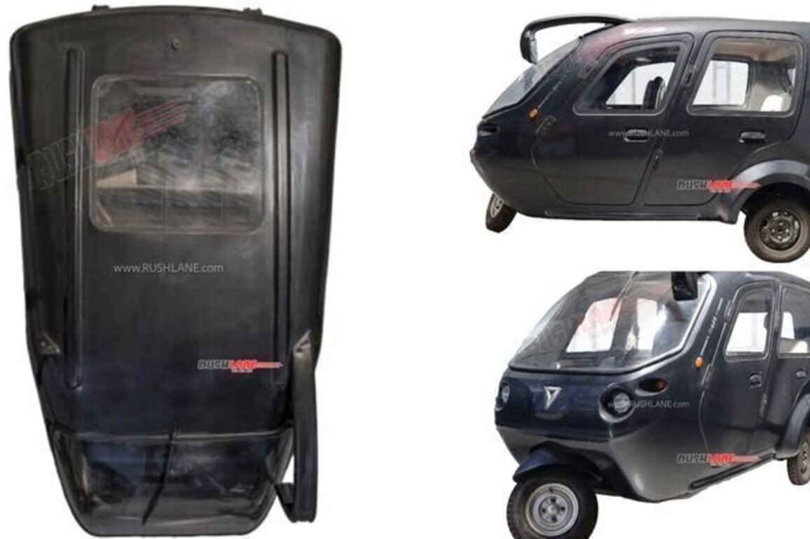 Electric Rickshaw With AC And Sunroof Patent Leaks  Launch Soon